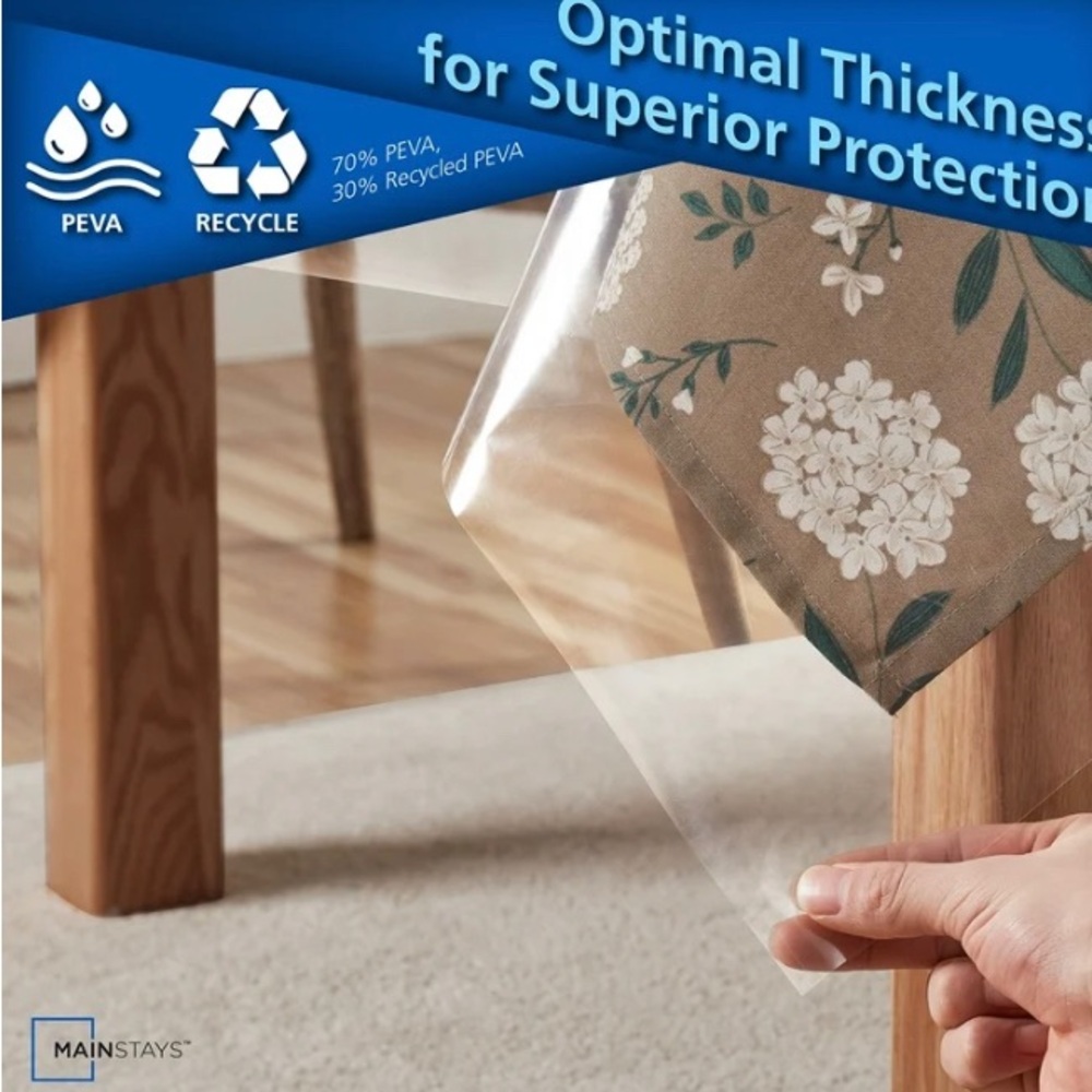 Table linens transparent Protector - Picture 3 of 9